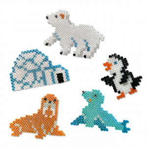 Set creativ Beedz - Margele de calcat Animale polare - Img 2