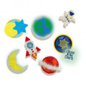 Set creativ copii - Astronomie cu Margele de calcat luminoase - Img 2