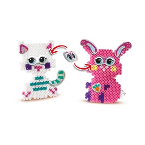 Set creativ copii Beedz – Margele de calcat Funpins animale - Img 6