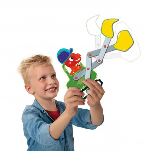 Set creativ de jucarie pentru copii - Tanarul inginer, dinozauri - Img 2