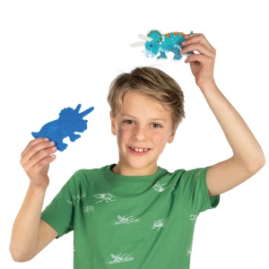 Set creativ Green Beedz – Margele de calcat Triceraptos - Img 8