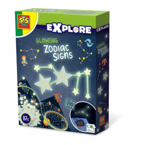 Set creativ - Semne zodiacale fotoluminescente - Img 1