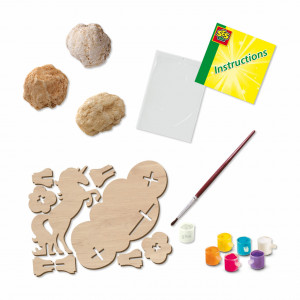 Set de pictat geode pentru copii cu suport unicorn - Img 3