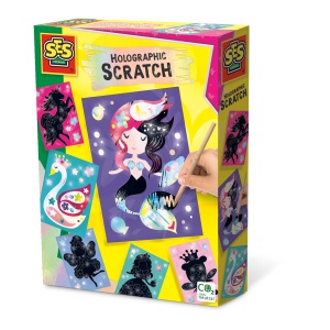 Set de razuit pentru copii - Planse holografice cu basme - Img 1