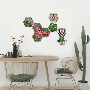 Set margele de calcat Beedz Art - Botanica cu placi hexagonale - Img 6