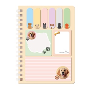 Set memo Mini Meow – 30 file + 180 notite adezive colorate - Img 4