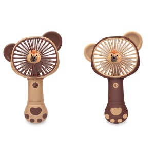 Ventilator portabil BeCappy – reincarcabil cu cordon din silicon, 2 culori asortate (8 buc/display) - Img 2