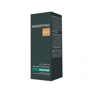 Balsam după ras Mentol Gerovital Men 100 ml - Img 3