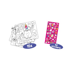 Carte de colorat Unicorn - Img 4