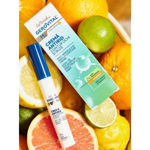 Cremă Antirid Contur Ochi și Buze cu Acid Hialuronic 2% – Hidratarea și Reducerea Ridurilor de Expresie, Gerovital H3 Hyaluron C, 15 ml - Img 2