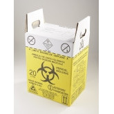 Cutie deseuri medicale, 27 litri, 20 buc/pachet