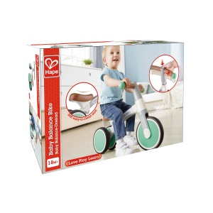 Jucarie - Bicicleta de echilibru, verde deschis - Img 4