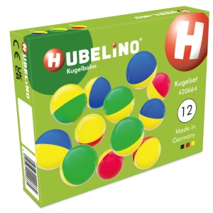 Jucarie copii Marble Run Hubelino - extensie bile (12 piese) - Img 4