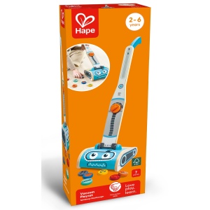 Jucarie din lemn - Set aspirator pentru copii (7 piese) - Img 10