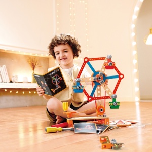 Jucarie din lemn - Set Carnaval Builder - Img 2