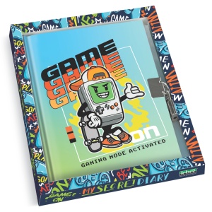 Jurnal Gaming, cu cutie cadou, 80 de pagini, 13 x 18 cm (6 buc/display) - Img 4