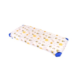Lenjerie 3 piese patut stivuibil, bumbac 100%, model Albinute - Img 2