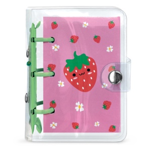 Mini Notebook cu breloc din silicon, 100 pagini liniate, 6.5 x 9.5 cm (12 buc/display) - Img 8