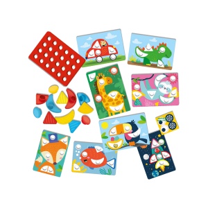 My first - Set creativ mozaic cu butoni mari - Img 4