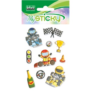 My Sticky 3D Fantasy Collection baieti, 6 modele asortate (48 pachete/display) - Img 5