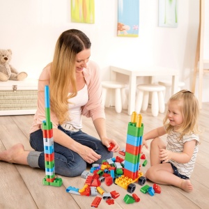 PolyM - Building Block Set (128 piese) - Img 2