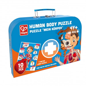 Puzzle corpul uman (61 piese, 100 cm) - Img 1