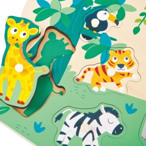 Puzzle din lemn – Animale salbatice - Img 3