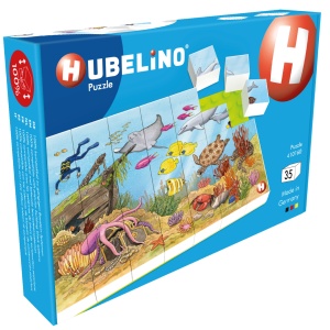 Puzzle Lumea subacvatica Hubelino (35 piese) - Img 4