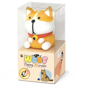 Radiera Puppy Woof 3D, 3 modele (24 buc/display) - Img 3
