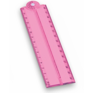 Rigla pliabila si extensibila din plastic transparent – 15–30 cm, 3 culori, in borcan de 24 bucati - Img 6