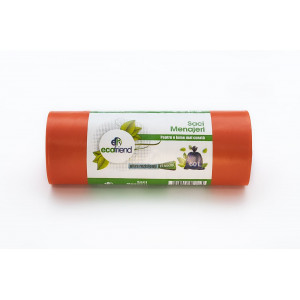 Saci menaj strong 60L ROSU, 15 buc/rola