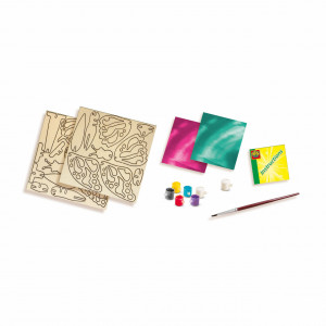 Set creativ - Decoreaza fluturi din lemn - Img 3