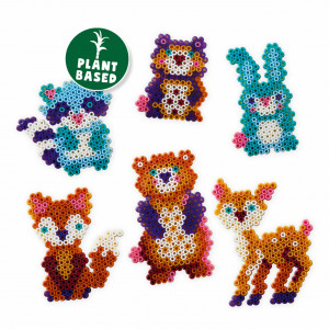 Set creativ Green Beedz – Margele de calcat Animale din padure - Img 2