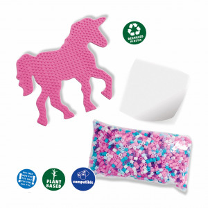 Set creativ Green Beedz – Margele de calcat Unicorn - Img 3