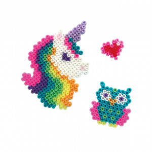 Set margele de calcat culori trendy Beedz de copii, in galeata 9000 bucati - Img 3