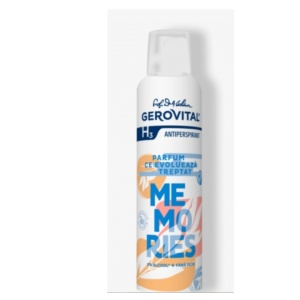 Antiperspirant H3 Memories, 150 ml, Gerovital
