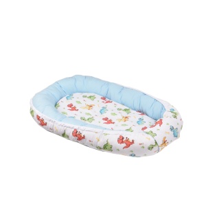 Babynest model dinozauri bleu 0-12 luni - Img 1