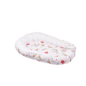 Babynest model flori de bumbac 0-12 luni - Img 1
