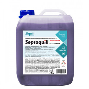 Detergent profesional, dezinfectant pardoseli, Septoquill, 5L