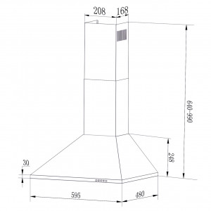 Hota decorativa SAMUS HS660DLB - Img 2