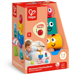 Jucarie – Blocuri Montessori de stivuit