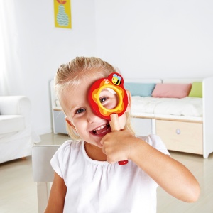 Jucarie din lemn - Lupa cu tematica albine - Img 2