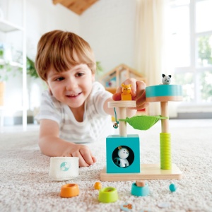 Jucarie din lemn pentru copii - Set de joaca Kitty Haven - Img 3