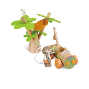 Jucarie din lemn - Plantarea copacilor E-car (7 piese) - Img 4