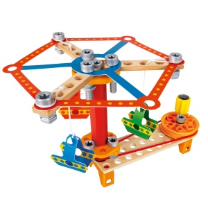 Jucarie din lemn - Set Carnaval Builder - Img 3