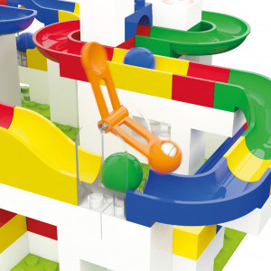 Jucarie Marble Run extensie ciocan gravitational Hubelino (6 piese) - Img 4