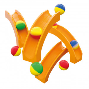 Jucarie Marble Run extensie tobogan Hubelino (12 piese) - Img 1
