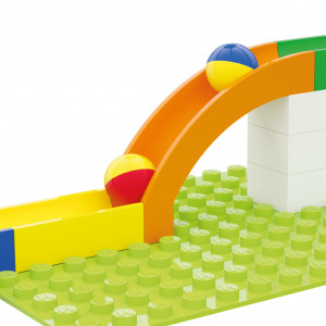 Jucarie Marble Run extensie tobogan Hubelino (12 piese) - Img 3