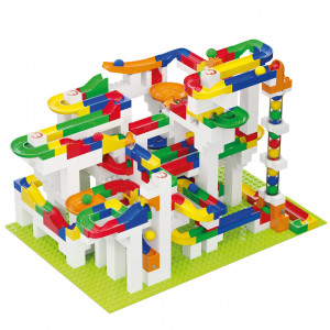 Jucarie Marble Run mega cutie de constructie Hubelino (585 piese) - Img 1