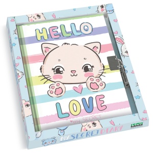 Jurnal Love, cu cutie cadou, 80 de pagini, 13 x 18 cm (6 buc/display) - Img 7